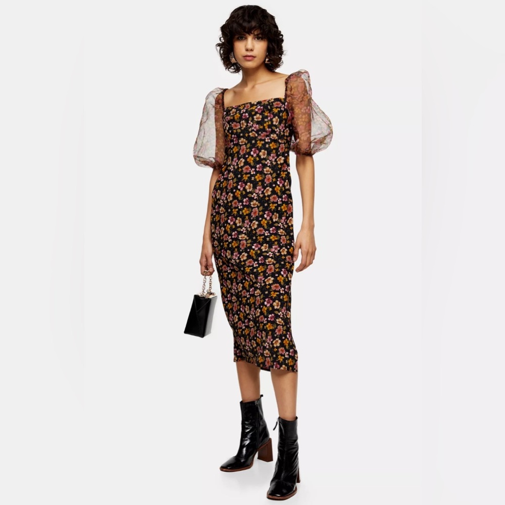 TOPSHOP floral dress